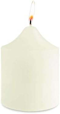 Efavormart Set of 12 Ivory Votive Candles