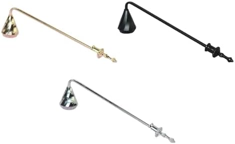 Candle Snuffer 2Pcs Metal Bell Shaped Stopper for Extinguishing Candles Safely