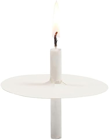 Juvale Candle Drip Protectors for Vigils 3 In 200 Pack