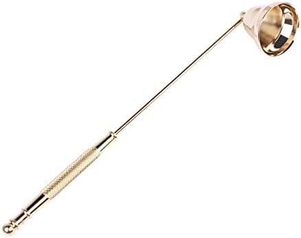 Ibluelover Bell Shaped Candle Snuffer Stainless Steel Extinguisher