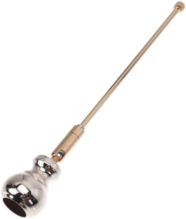 IMIKEYA 2pcs Gourd Shape Candle Snuffer Gold