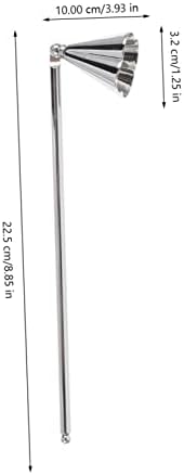 PRETYZOOM Portable Candle Snuffer Stainless Steel Handle Decor Tool