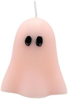4 Piece Cute Ghost Candle Set for Halloween Decor