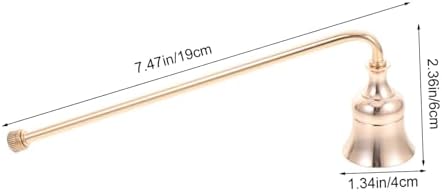 STOBAZA 5pcs Long Handle Candle Snuffer with Metal Wick Extinguisher
