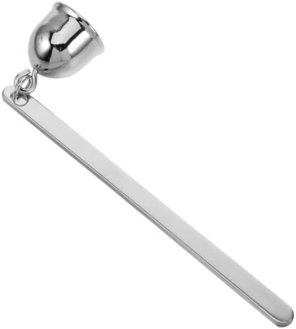 Stainless Steel Candle Snuffer with Antique Bell-Shaped Design