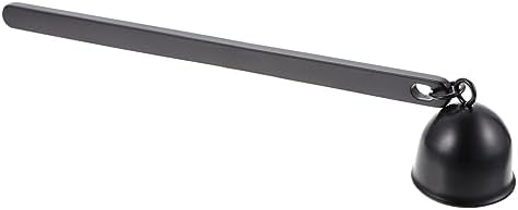 IMIKEYA Candle Snuffer with Long Handle Black Decor