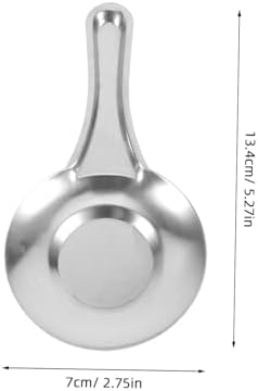 VOSAREA 5pcs Stainless Steel Candle Snuffer Set with Long Handle
