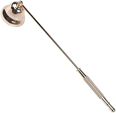 Ibluelover Bell Shaped Candle Snuffer Stainless Steel Extinguisher