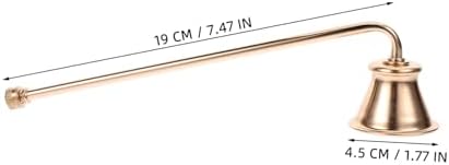 PRETYZOOM Metal Candle Snuffer for Safe Quick Extinguishing