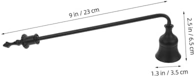VALICLUD Antique Candle Snuffer with Long Handle
