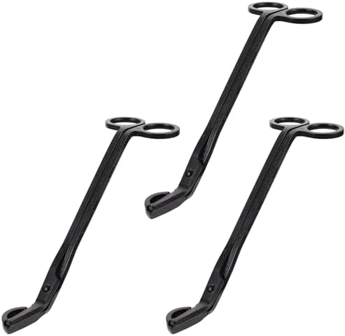 Cabilock 3pcs Candle Wick Trimmers Snuffer for Safe Wick Cutting