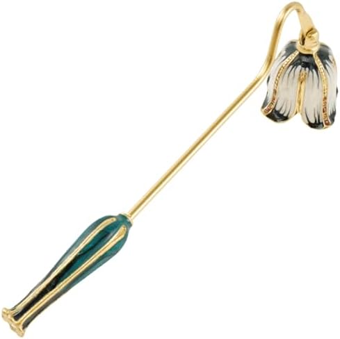 Retro Metal Candle Snuffer with Handle for Safe Flame Extinguishing