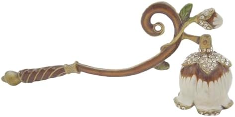 Elegant Lily of the Valley Candle Snuffer 63 Metal Handle Extinguisher