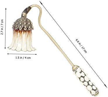 Metal Wick Snuffer Candle Extinguisher with Long Handle