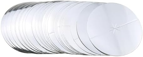 30PCS 8cm Diameter Paper Candle Holder Drip Protector