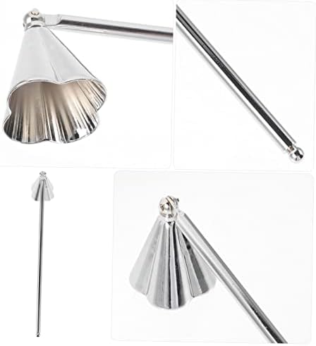 PRETYZOOM Portable Candle Snuffer Stainless Steel Handle Decor Tool