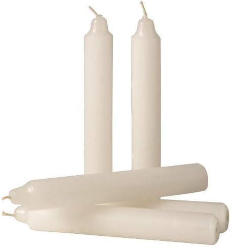Set of 12 Long-Burn Emergency Candles Unscented