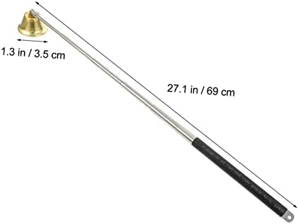 Cabilock 1pc Retractable Candle Snuffer with Safe Flame Control