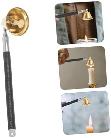Cabilock Efficient Candle Extinguisher Tool Long Handle Wick Snuffer