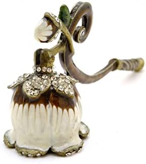 Essencedelight Flower Candle Snuffer Extinguisher with Long Handle