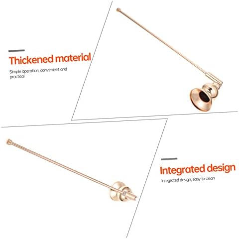 IMIKEYA 3Pcs Candle Snuffer Handle Set