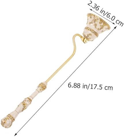 IMIKEYA Candle Snuffer with Long Handle