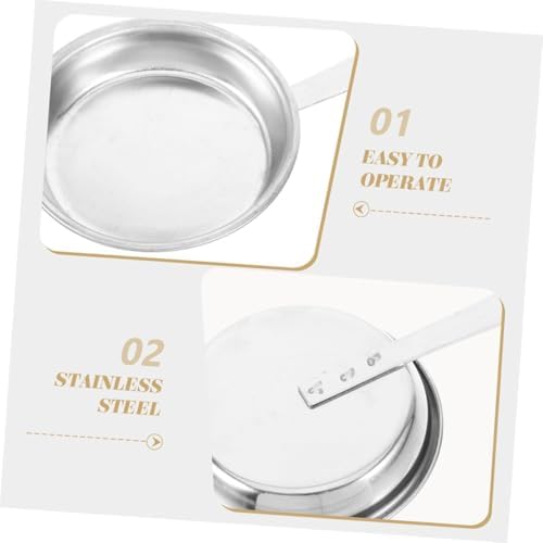 MAGICLULU 5pcs Stainless Steel Candle Snuffer Set