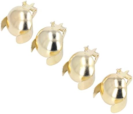 4pcs Automatic Candle Extinguisher Gold