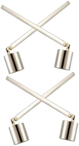 IMIKEYA 4pcs Candle Snuffers Ergonomic Handles
