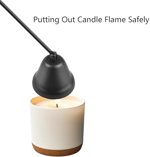 XGOPTS Candle Snuffer Wick Trimmer Elegant Rustic Extinguisher