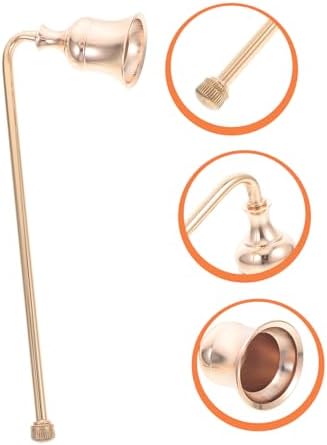STOBAZA 5pcs Long Handle Candle Snuffer with Metal Wick Extinguisher