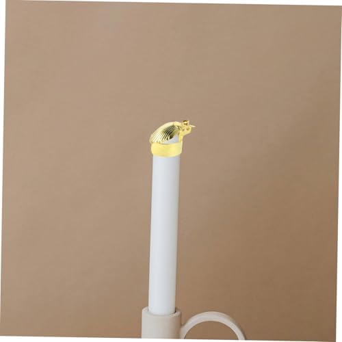 Magiclulu 2pcs Metal Candle Snuffer Automatic Extinguisher