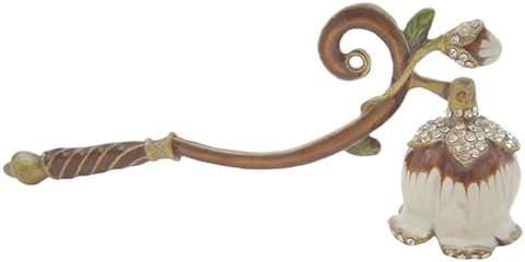 Elegant Lily of the Valley Candle Snuffer with Long Handle