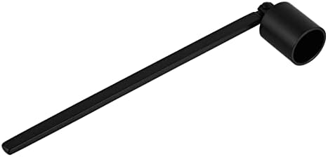 Stainless Steel Candle Snuffer with Long Handle for Safe Flame Extinguishing