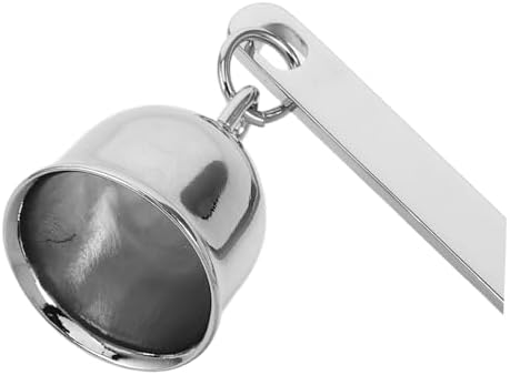 Stainless Steel Candle Snuffer with Antique Bell-Shaped Design