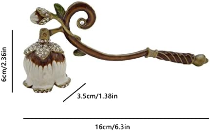 Essencedelight Flower Candle Snuffer Extinguisher with Long Handle