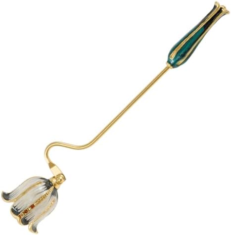 Retro Metal Candle Snuffer with Handle for Safe Flame Extinguishing