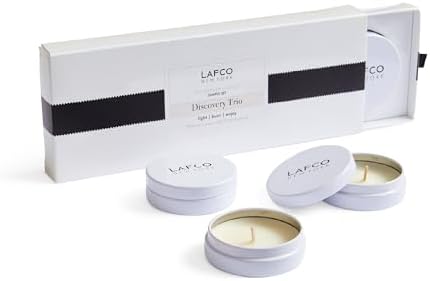 LAFCO New York Discovery Trio Candle Samples