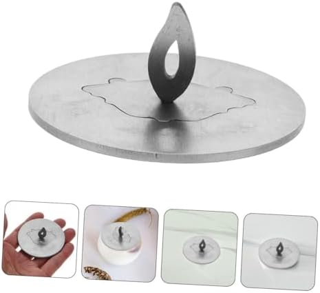 VOSAREA 2pcs Stainless Steel Candle Snuffer Windproof Extinguisher Tool