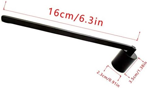 Candle Snuffer with Swivel Head and Metal Construction