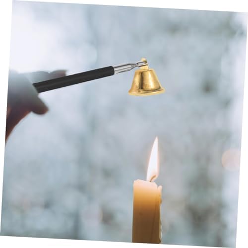 Cabilock Efficient Candle Extinguisher Tool Long Handle Wick Snuffer
