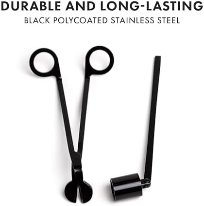 Candle Care Set with Wick Trimmer and Snuffer