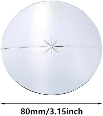 30PCS 8cm Diameter Paper Candle Holder Drip Protector