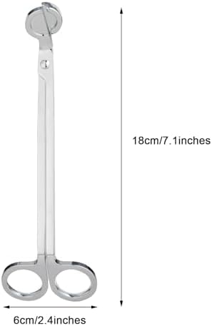Large Size Candle Wick Trimmer with Stainless Steel Blades
