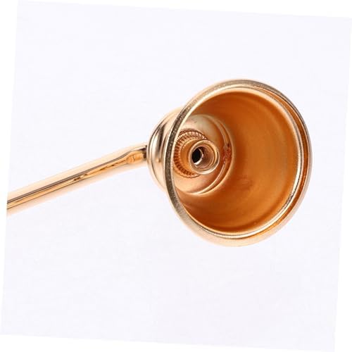 VINTORKY Candle Extinguisher Long Handle Metal Wick Snuffer for Home Use