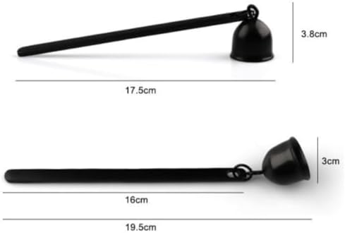 Red Copper Candle Snuffer with Long Handle