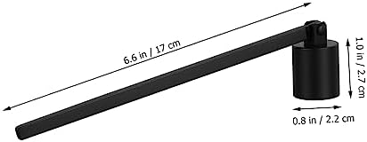 Stainless Steel Candle Snuffer with Long Handle for Safe Flame Extinguishing