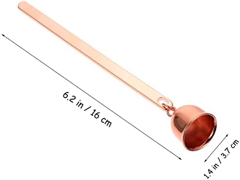 Cabilock Long Handle Candle Snuffer with Gold Wick Trimmer