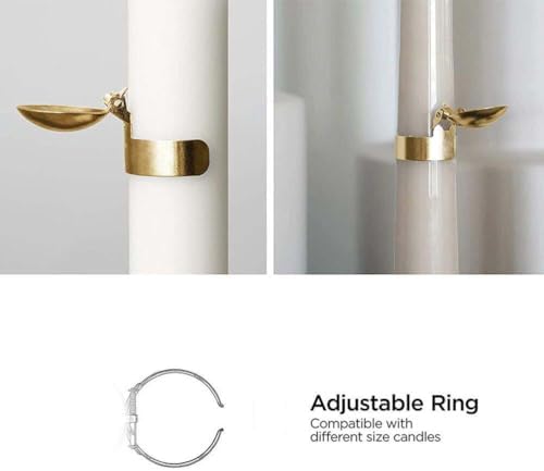 Automatic Candle Extinguisher with Gold Finish