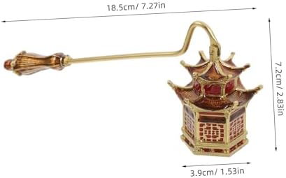 Zerodeko Candle Snuffer Tool with Golden Design